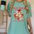 Dear Santa More Books Please Coquette Bow Books Christmas Women's Comfort Colors T-Shirt Violet