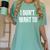 I Don't Want To Sarcastic Anti Social Introvert Women's Comfort Colors T-Shirt Violet