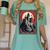 Dracula's Castle Book Cover Illustration Women's Comfort Colors T-Shirt Violet