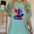 Dragon Reading a Book Bookworm Book Lover Women's Comfort Colors T-Shirt Violet