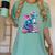 Dragons And Books Dragon Reading Book Lover Girl Bookworm Women's Comfort Colors T-Shirt Violet