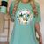 Duck Wilderness Book Reading Illustration Floral Women's Comfort Colors T-Shirt Violet