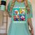 Eagle Love Reading And Eagles Child Book Lover Women's Comfort Colors T-Shirt Violet