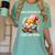 Easily Distracted By Books And Gnomes Book Reading Gnome Women's Comfort Colors T-Shirt Violet
