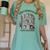 Easily Distracted By Plants Cats & Books Planting Gardening Women's Comfort Colors T-Shirt Violet