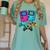 Eighties Console Controller Gaming Player Gadget Nostalgia Women's Comfort Colors T-Shirt Violet