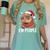 Ew People Capybara Christmas Introvert Holiday Humor Women's Comfort Colors T-Shirt Violet