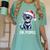 Ew People Christmas Cat Santa Hat Dad Introvert Women's Comfort Colors T-Shirt Violet Ew People Christmas Cat Santa Hat Dad Introvert Women's Comfort Colors T-Shirt Violet