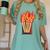 Flames And Lighter Costume For Matchbook Lovers Women's Comfort Colors T-Shirt Violet