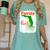 Florida Roots Florida Nostalgia Women's Comfort Colors T-Shirt Violet