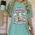 Fueled By Iced Coffee And Books Book Lover Retro Women's Comfort Colors T-Shirt Violet Fueled By Iced Coffee And Books Book Lover Retro Women's Comfort Colors T-Shirt Violet