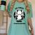 Go Away I'm Introverting Cat With Coffee Women's Comfort Colors T-Shirt Violet