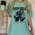 Good Girls Read Spicy Skeleton Book Club Women's Comfort Colors T-Shirt Violet
