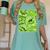 Green Comic Book Green Graphic Women's Comfort Colors T-Shirt Violet