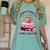 Where Hearts Groovy Meet Stories Coffee Books Valentines Day Women's Comfort Colors T-Shirt Violet