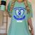 Heaven Need a Hero Colon Cancer Awareness In Memory Of Mom Women's Comfort Colors T-Shirt Violet