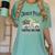 Holiday Scene Nostalgia North Pole Tree Farm Merry Christmas Women's Comfort Colors T-Shirt Violet Holiday Scene Nostalgia North Pole Tree Farm Merry Christmas Women's Comfort Colors T-Shirt Violet