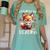 I'd Rather Be Reading Cute Fox Book Lover Reader Bookworm Women's Comfort Colors T-Shirt Violet