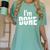 I'm Done Sarcastic Introvert Introversion Women's Comfort Colors T-Shirt Violet I'm Done Sarcastic Introvert Introversion Women's Comfort Colors T-Shirt Violet