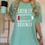 Introvert Socially Drained Battery Women's Comfort Colors T-Shirt Violet