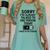 Introvert Sorry I’Ve Already Talked To One Person Today Women's Comfort Colors T-Shirt Violet