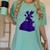 Kawaii Fairy Bookish Book Lover Library Read Women's Comfort Colors T-Shirt Violet