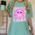 Library Book Fair Queen Vibe Groovy Tie Dye School Reading Women's Comfort Colors T-Shirt Violet