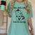 Life Is Better With Books Cats And Coffee Shirt Women's Comfort Colors T-Shirt Violet