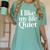 I Like My Life Quiet Introvert Minimal Quote Women's Comfort Colors T-Shirt Violet