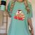 Love Book Coffee Heart Coquette Bow Valentines Day Women's Comfort Colors T-Shirt Violet