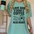 Love God Drink Coffee Read Books For Book Lovers Women's Comfort Colors T-Shirt Violet