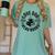 Love God Drink Coffee Read Books Christian Book Lover Women's Comfort Colors T-Shirt Violet