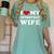 I Love My Introvert Wife I Heart My Introvert Wife Women's Comfort Colors T-Shirt Violet