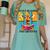 Love Reading And Giraffes Cute Giraffe Reading Book Lovers Women's Comfort Colors T-Shirt Violet
