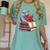 Manatee Reading Books Matching Bookworm Readers Librarian Women's Comfort Colors T-Shirt Violet