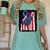 In Memory Of My Friend Suicide Awareness American Flag Women Kids Men Women's Comfort Colors T-Shirt Violet