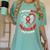 In Memory Of Great Nephew Heart Disease American Heart Month Women's Comfort Colors T-Shirt Violet