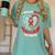 In Memory Of Nephew Heart Disease American Heart Month Women's Comfort Colors T-Shirt Violet
