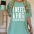 I Need A Huge Stack Of Books Book Lover Joke Women's Comfort Colors T-Shirt Violet