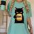 Nope Coffee Cat – Introvert Humor Monday Kitty Women's Comfort Colors T-Shirt Violet