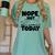Nope Not Today Antisocial Introvert Cat Lover Men Women Kids Women's Comfort Colors T-Shirt Violet