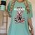 Not A Hugger Teddy Bear Antisocial Introvert Women's Comfort Colors T-Shirt Violet
