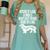 Outside Of A Dog A Book Is Man's Best Friend Apparel Women's Comfort Colors T-Shirt Violet
