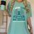 Ovarian Cancer Shirt I Wear Teal In Memory Of My Sister Women's Comfort Colors T-Shirt Violet Ovarian Cancer Shirt I Wear Teal In Memory Of My Sister Women's Comfort Colors T-Shirt Violet