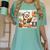 Owl Learning To Cook With Cookbook Chef Apron Stove Cooking Women's Comfort Colors T-Shirt Violet