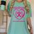 Pink Ribbon In Memory Of My Niece Breast Cancer Awareness Women's Comfort Colors T-Shirt Violet Pink Ribbon In Memory Of My Niece Breast Cancer Awareness Women's Comfort Colors T-Shirt Violet