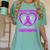 Purple In Memory Of Granddaughter Epilepsy Memorial Graphic Women's Comfort Colors T-Shirt Violet Purple In Memory Of Granddaughter Epilepsy Memorial Graphic Women's Comfort Colors T-Shirt Violet