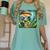 Rabbit Reading Book Under Large Mushroom Easter Bandana Women's Comfort Colors T-Shirt Violet Rabbit Reading Book Under Large Mushroom Easter Bandana Women's Comfort Colors T-Shirt Violet