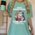 Read Banned Books Drink Coffee Fight Evil Cat Women's Comfort Colors T-Shirt Violet