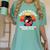 Read Books Drink Coffee Fight Evil Cat Premium Women's Comfort Colors T-Shirt Violet